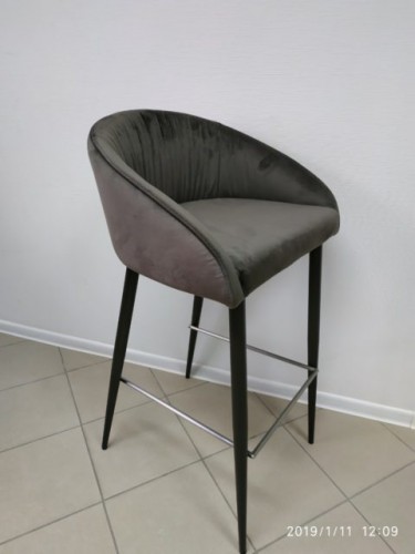 Стул барный Elbe  Nicolas антрацит