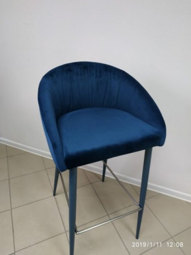 Стул барный Elbe  Nicolas синий