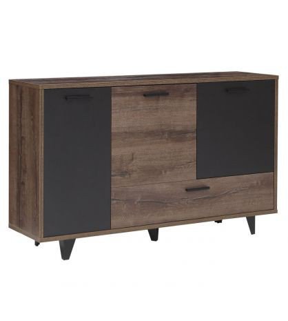 Комод BVNK332 BAVENO FORTE дуб черный / дуб темный