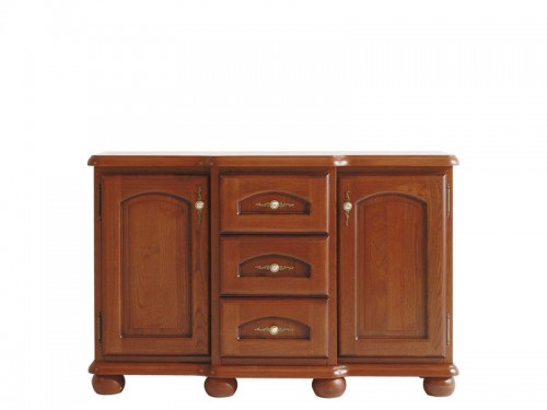 Комод DKOM2D3S / 135 BAWARIA БРВ каштан / горіх волоський