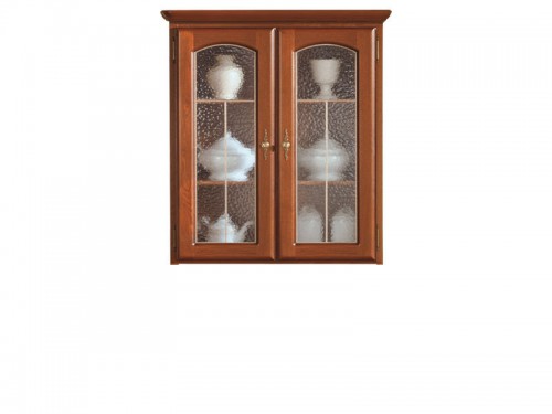 Вітрина-надставка DNAD2W BAWARIA BRW каштан / горіх волоський