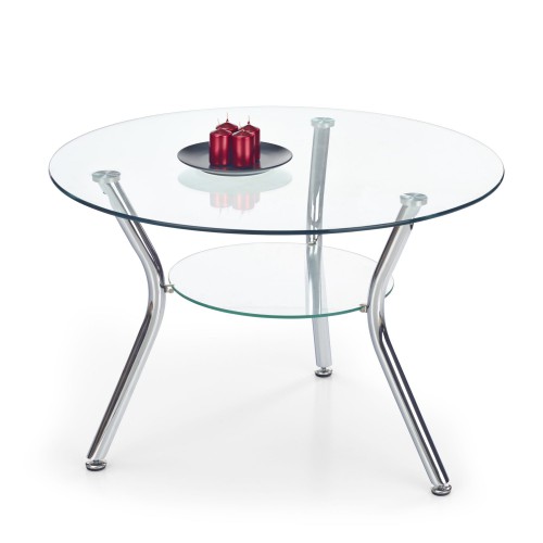 Журнальний столик Halmar Becky Прозорий