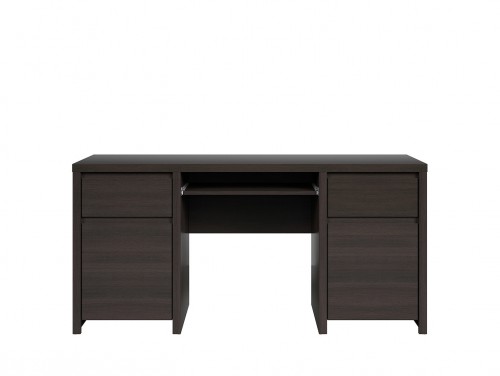 Стіл письмовий BIU2D2S/160 Kaspian BRW wenge