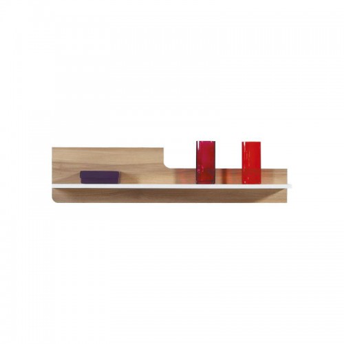 Полка BL18 Blog Meblar цветов вяз / белый люкс / капучино