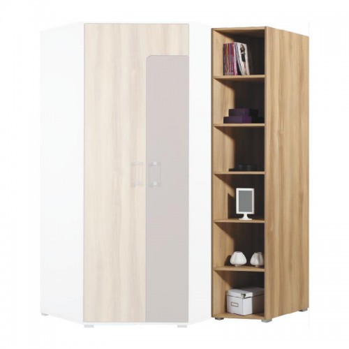 Стеллаж BL2 Blog Meblar цветов вяз / белый люкс / капучино