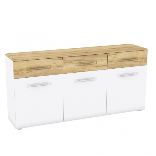 Комод Camilla N Blonski дуб крафт золотой/белый матовый