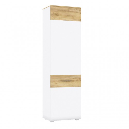 Пенал Camilla F Blonski дуб крафт золотий/білий матовий