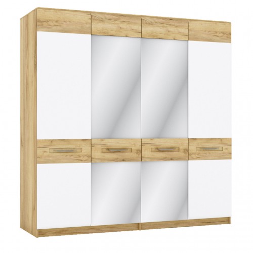 Шафа Camilla O Blonski дуб крафт золотий/білий матовий