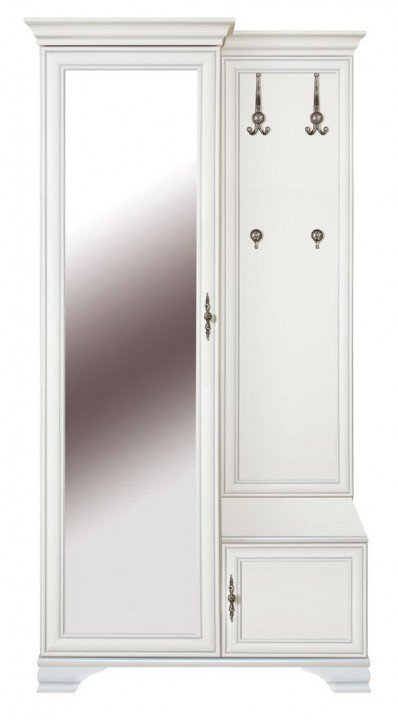 Передпокій BRW кентукі PPK/110L білий альпійський