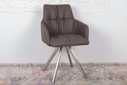 Кресло поворотное Leon Nicolas мокко