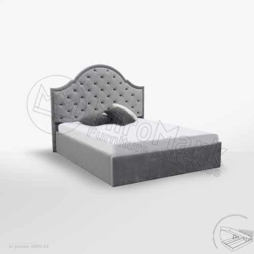 Мягкая кровать МироМарк Милана 1,8х2,0 с подъемным механизмом