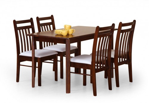 Обеденный стол Halmar Calvin 120x75x75 см Черешня античная