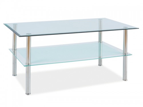 Журнальний столик Signal Pixel В 110х60х50 Прозорий