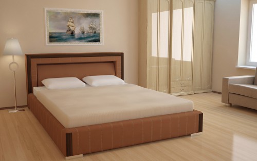 Кровать Claro 180х200 Blonski коричневый