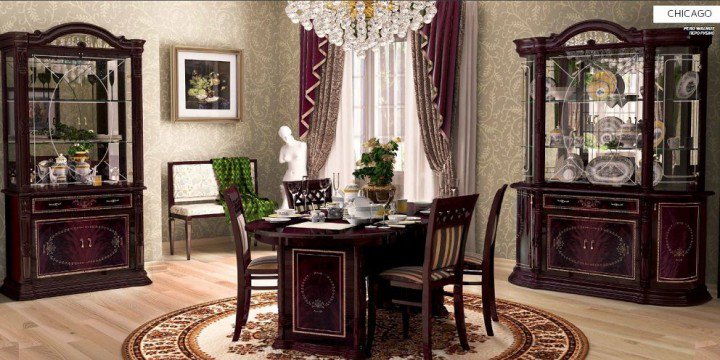 Вітальня Чикаго MiroMark перо рубіно