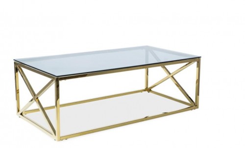 Журнальний столик Signal Elise A 120х60 Золотий