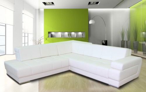 Диван угловой раскладной MODENA Leather Blonski