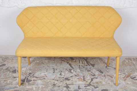 Крісло-банкетка Valencia Nicolas жовто-гаряча