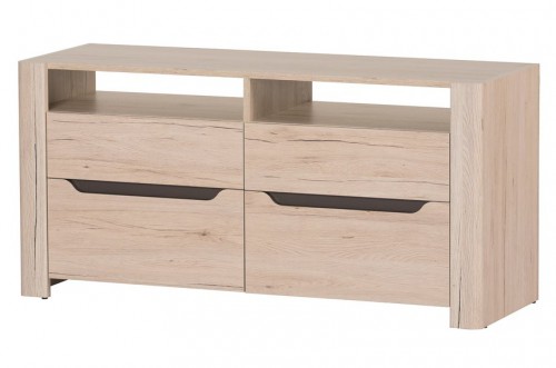 Тумба ТВ 118 cм, DESJO 21 SZYNAKA дуб сан ремо