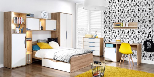 Дитяча Nove Forte Дуб Б'янко / Білий