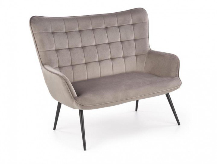 Диван Halmar Castel XL Серый / Черный