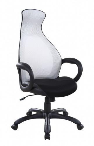 Крісло Halmar Dolphin Чорно-сіре