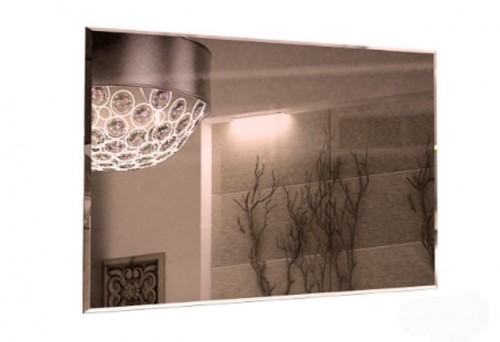 Дзеркало 1000х800 Богема МіроМарк BG-80-WB Глянець білий