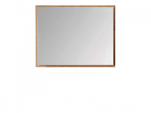 Зеркало LUS100 ЭСМЕРАЛЬДА Гербор cлива венгерская / белый глянец