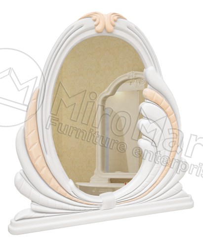 ​ЗЕРКАЛО Лола МироМарк белый глянец