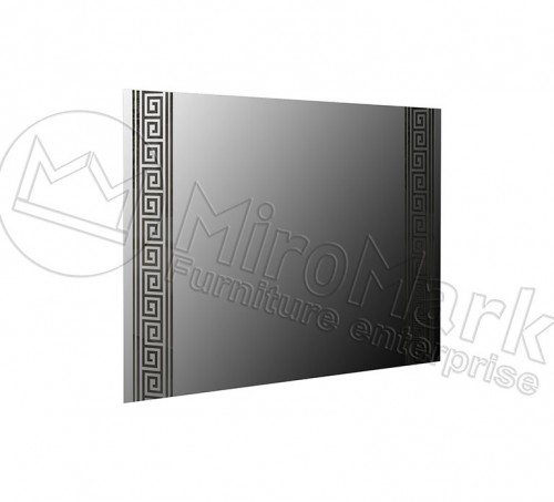 ​ДЗЕРКАЛО 1000х800  Віола МіроМарк Глянець Білий/Чорний Матовий