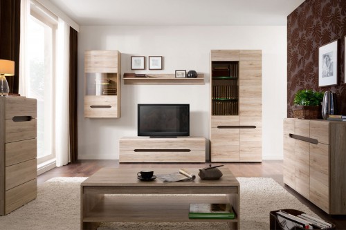 Вітальня Elpasso BRW дуб san remo світлий