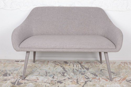 Крісло-банкетка Maiorica Nicolas світло-сіра