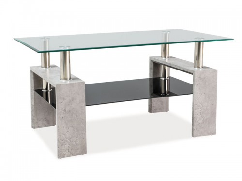 Журнальний столик Signal Lisa II Бетон