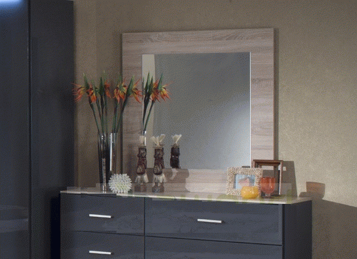 Зеркало W1100 Embawood Капри Oak sonomo