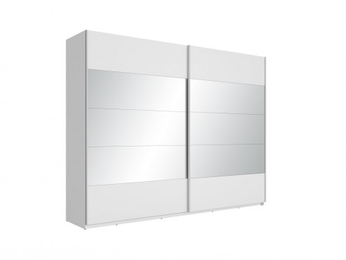 Шафа SZF2D / 215/210 / 4GM BRW білий / дзеркало