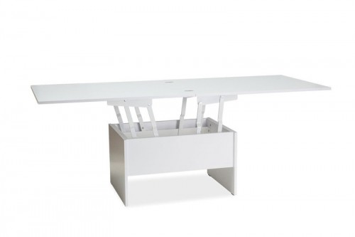 Стол-трансформер журнальный/обеденный  COSTA A Signal Белый