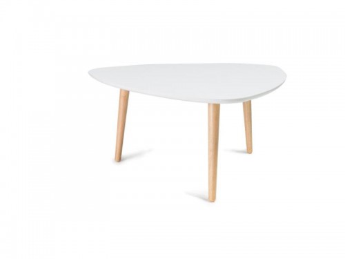 Стіл журнальний FELICCIA Signal білий/дуб