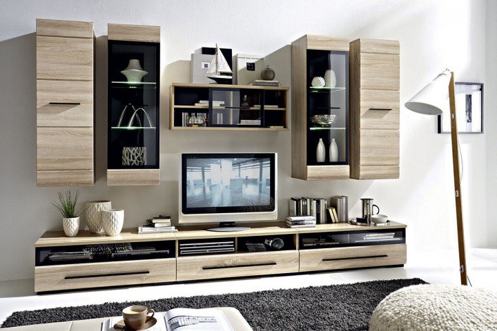 Вітальня 1 FEVER  BRW дуб сонома