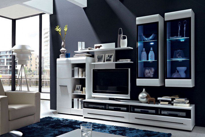 Вітальня 2 FEVER BRW білий