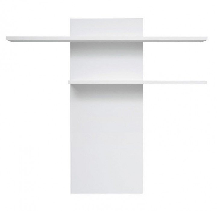 Панель з полицями PAN / 12/13 FEVER BRW білий