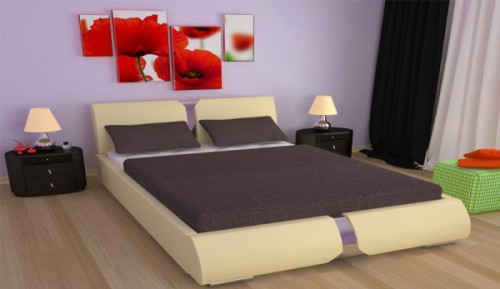 Кровать Fiona Blonski бежевый