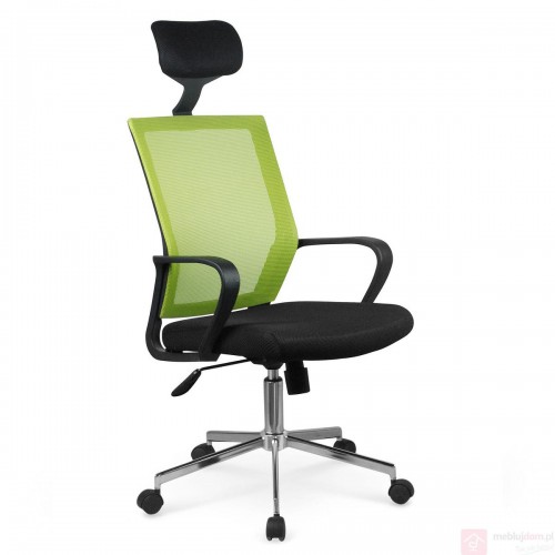 Крісло Halmar ACAPULCO Чорний Зелений