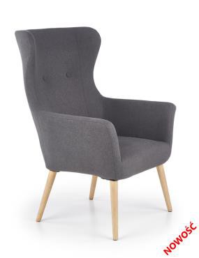 Крісло HALMAR COTTO Темно-сірий
