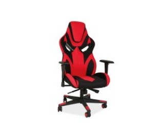 Кресло поворотное Signal Cobra II черный красный
