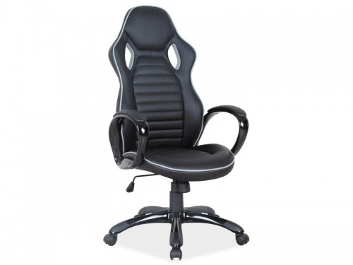 Крісло Signal Q-105 Чорний з Сірим
