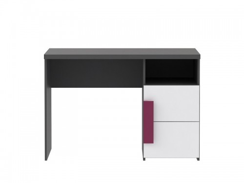 Стол письменный LBLT21-P83 LIBELLE FORTE серый матовый/белый/фиолетовый
