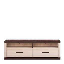 ​Тумба ТВ 145 КАРМЕН Гербор венге магия / дуб родос