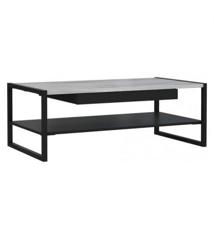 Стіл журнальний CFTT4241 Grace FORTE нордічній сірий / чорний мат