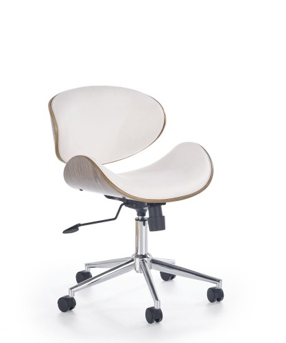 Крісло Halmar ALTO Білий Світлий дуб