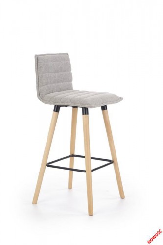 НапівБарний стілець HALMAR H-85 Світло-сірий